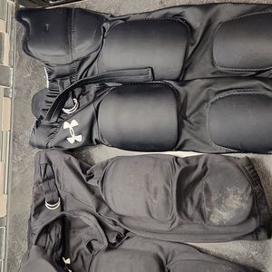 2 padded football pants